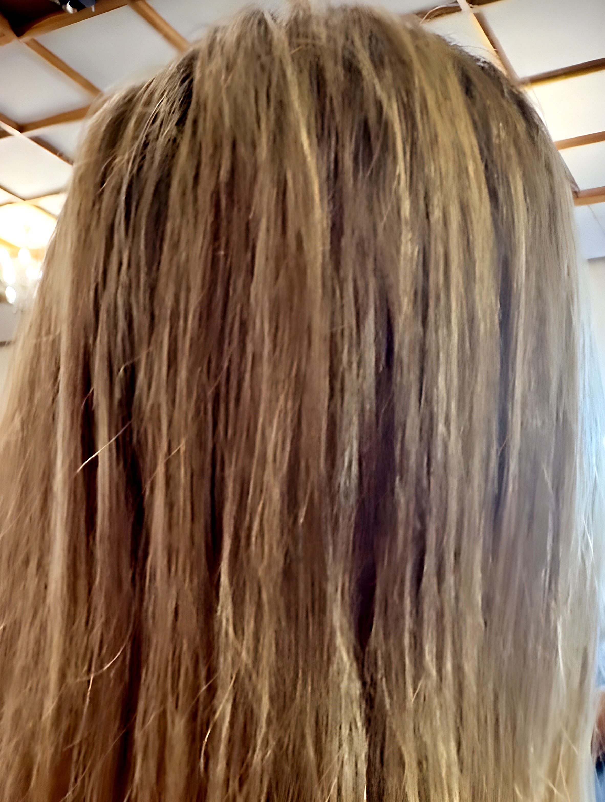 Fresh blonde highlights at ShampU