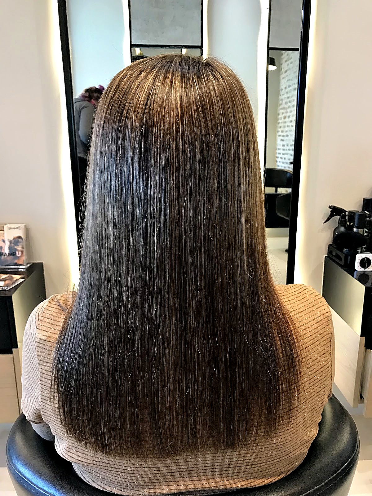 A finished colour and blow-dry at ShampU